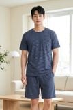  MST01S6T02-BỘ SHORT THUN NAM VỚI THIẾT KẾ CỔ TRÒN ĐƠN GIẢN MANG LẠI SỰ NĂNG ĐỘNG VÀ THOẢI MÁI 