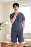  MST01S6T02-BỘ SHORT THUN NAM VỚI THIẾT KẾ CỔ TRÒN ĐƠN GIẢN MANG LẠI SỰ NĂNG ĐỘNG VÀ THOẢI MÁI 