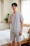  MST01S6T03-BỘ SHORT THUN NAM VỚI THIẾT KẾ CỔ TRÒN ĐƠN GIẢN MANG LẠI SỰ NĂNG ĐỘNG VÀ THOẢI MÁI 