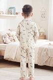  SDK01W5K10-BỘ DÀI KATE  VỚI THIẾT KẾ CỔ PIJAMA GIẢN DỊ MANG LẠI SỰ NĂNG ĐỘNG VÀ ẤM ÁP CHO BÉ . 