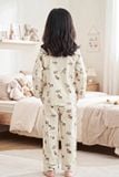  SDK01W5K10-BỘ DÀI KATE  VỚI THIẾT KẾ CỔ PIJAMA GIẢN DỊ MANG LẠI SỰ NĂNG ĐỘNG VÀ ẤM ÁP CHO BÉ . 