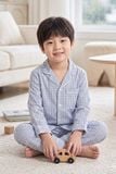  SDK01W5K11-BỘ DÀI KATE NỈ  VỚI THIẾT KẾ CỔ PIJAMA GIẢN DỊ MANG LẠI SỰ NĂNG ĐỘNG VÀ ẤM ÁP CHO BÉ. 