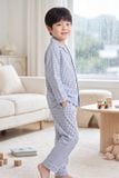  SDK01W5K11-BỘ DÀI KATE NỈ  VỚI THIẾT KẾ CỔ PIJAMA GIẢN DỊ MANG LẠI SỰ NĂNG ĐỘNG VÀ ẤM ÁP CHO BÉ. 