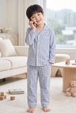  SDK01W5K11-BỘ DÀI KATE NỈ  VỚI THIẾT KẾ CỔ PIJAMA GIẢN DỊ MANG LẠI SỰ NĂNG ĐỘNG VÀ ẤM ÁP CHO BÉ. 