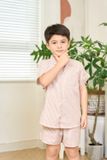  SSK01S5K14-BỘ SHORT KATE  VỚI THIẾT KẾ CỔ PIJAMA GIẢN DỊ MANG LẠI SỰ NĂNG ĐỘNG VÀ THOẢI MÁI CHO BÉ TRAI 