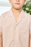  SSK01S5K14-BỘ SHORT KATE  VỚI THIẾT KẾ CỔ PIJAMA GIẢN DỊ MANG LẠI SỰ NĂNG ĐỘNG VÀ THOẢI MÁI CHO BÉ TRAI 