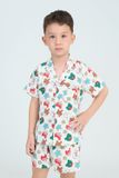  SSK01S5K17-BỘ SHORT KATE  VỚI THIẾT KẾ CỔ PIJAMA GIẢN DỊ MANG LẠI SỰ NĂNG ĐỘNG VÀ THOẢI MÁI CHO BÉ TRAI 
