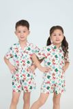  SSK01S5K17-BỘ SHORT KATE  VỚI THIẾT KẾ CỔ PIJAMA GIẢN DỊ MANG LẠI SỰ NĂNG ĐỘNG VÀ THOẢI MÁI CHO BÉ TRAI 