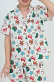  SSK01S5K17-BỘ SHORT KATE  VỚI THIẾT KẾ CỔ PIJAMA GIẢN DỊ MANG LẠI SỰ NĂNG ĐỘNG VÀ THOẢI MÁI CHO BÉ TRAI 