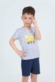  SST01S6T03-BỘ SHORT THUN BÉ TRAI VỚI THIẾT KẾ CỔ TRÒN MANG LẠI SỰ  NĂNG ĐỘNG THOẢI MÁI CHO BÉ . 