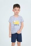  SST01S6T03-BỘ SHORT THUN BÉ TRAI VỚI THIẾT KẾ CỔ TRÒN MANG LẠI SỰ  NĂNG ĐỘNG THOẢI MÁI CHO BÉ . 