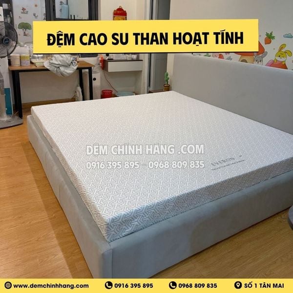 Đệm/Nệm cao su Everon than hoạt tính
