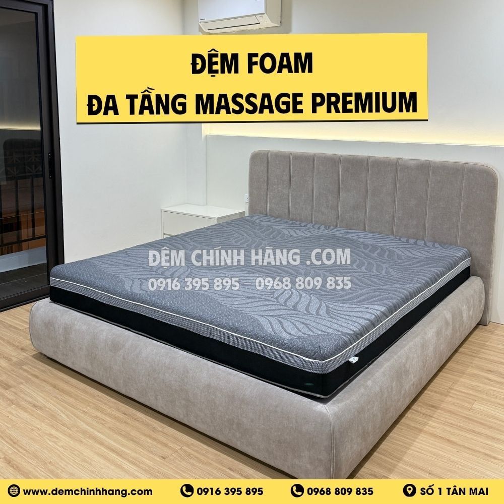 Đệm Foam Đa Tầng Massage Premium