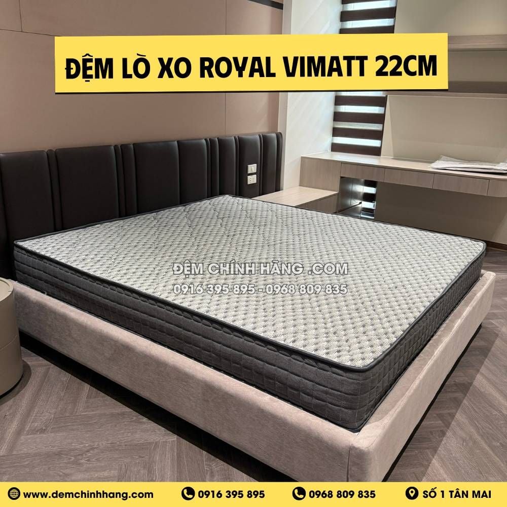Đệm lò xo túi Royal Vimatt 22cm