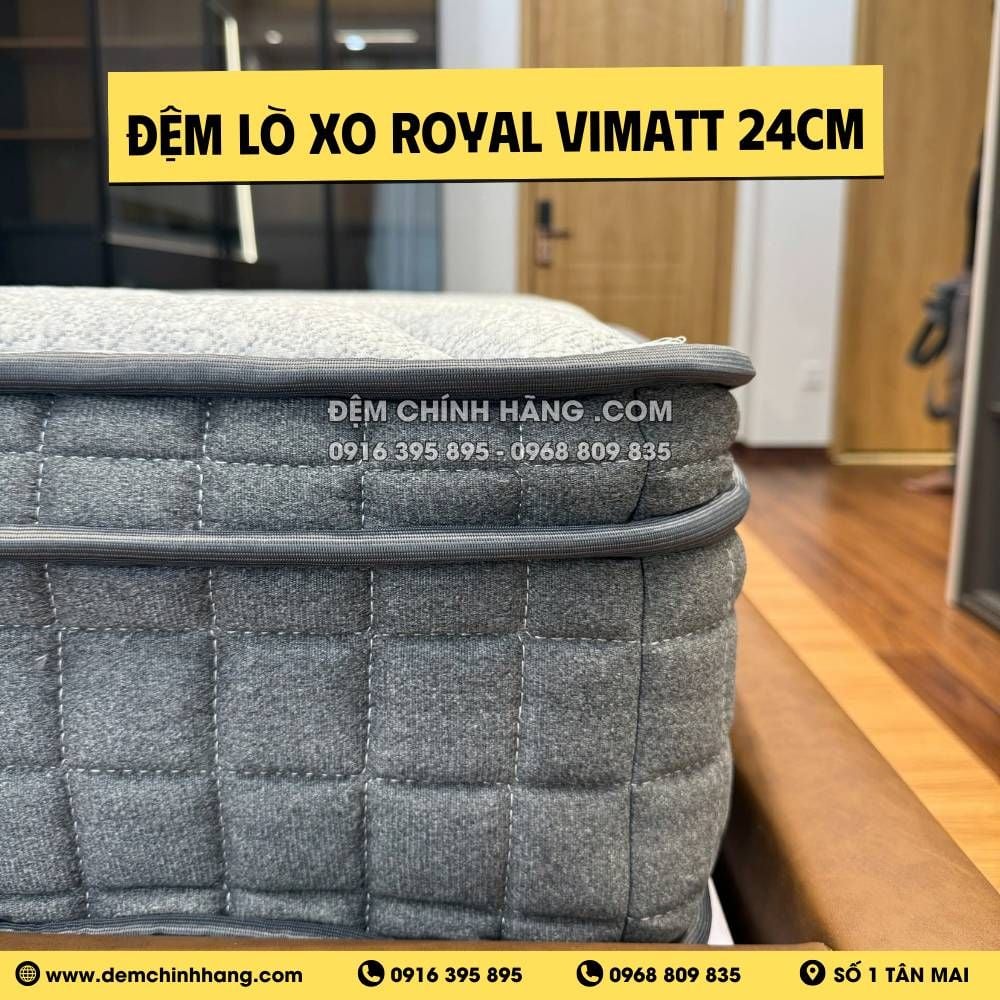 Đệm lò xo túi Royal Vimatt 24cm