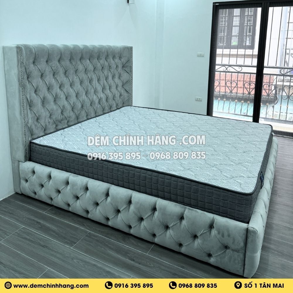 Đệm lò xo túi 21cm đa tầng Royal Rex