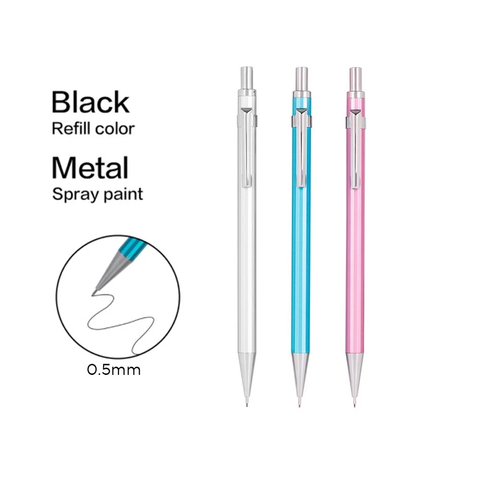 Bút chì kim Deli U999 Ngòi 0.5mm – Thân kim loại