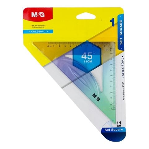 [MẪU MỚI] THƯỚC EKE M&G LOANG MÀU XANH TÍM ARL960AJ