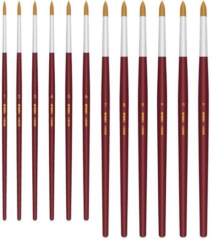 Cọ vẽ, Bút lông vẽ màu nước SỐ 11 M&G MGPB-11 (ĐẦU TRÒN)