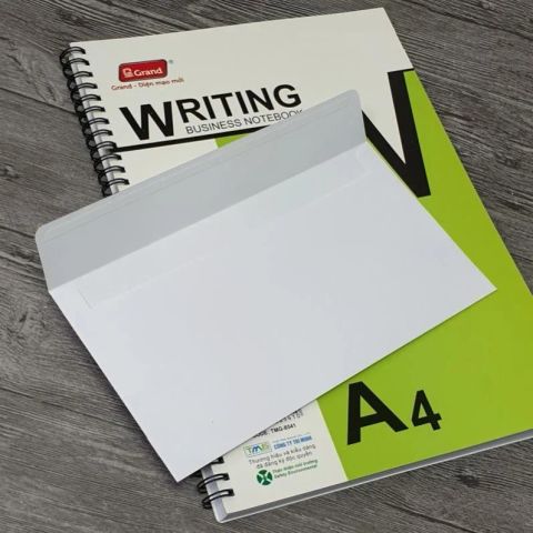 Tập 100 Phong Bì Trắng A8 CÓ BĂNG DÍNH 2 MẶT - Kích Thước 10x18.5 cm ( Đựng vừa tiền) - ĐL 120gsm