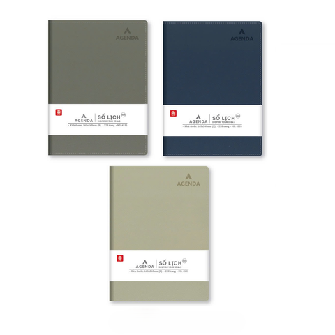 Sổ lịch Agenda 2026 Hải Tiến 228 trang 4535 - KT: 165x240mm - Định lượng 80gsm