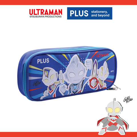 Túi đựng bút PLus ULTRAMAN 690-V008 - Thiết kế 2 ngăn - Kích thước: 24x11x5cm