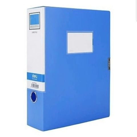 Cặp Hộp Nhựa Deli 7cm 31116 - Kích thước 23.5 x 31.5 x 7cm