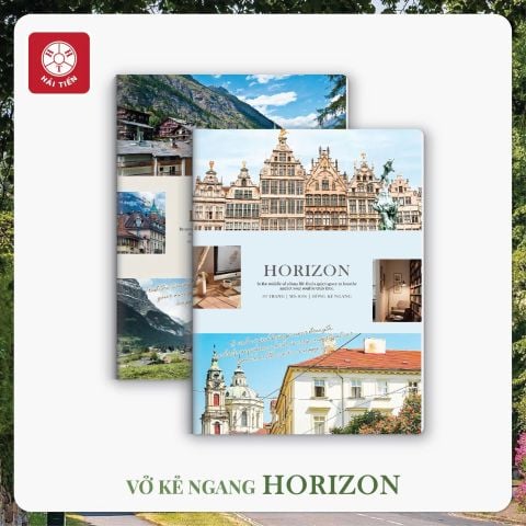 [MUA 5 TẶNG BÚT 8K] Vở kẻ ngang Hải Tiến HORIZON 120 Trang 0513 - Định lượng 60gsm