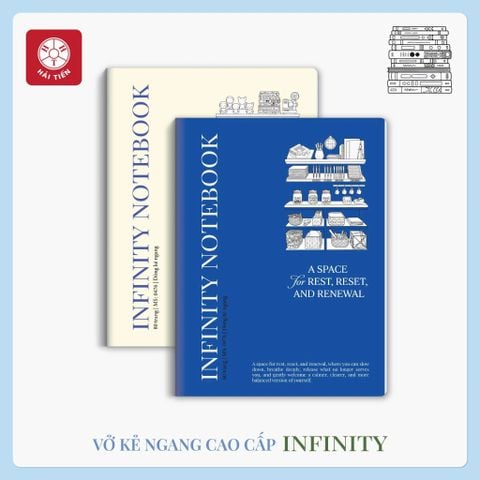 [MUA 5 TẶNG BÚT 8K] Vở kẻ ngang Hải Tiến INFINITY 120 Trang 0483 - Định lượng 70gsm