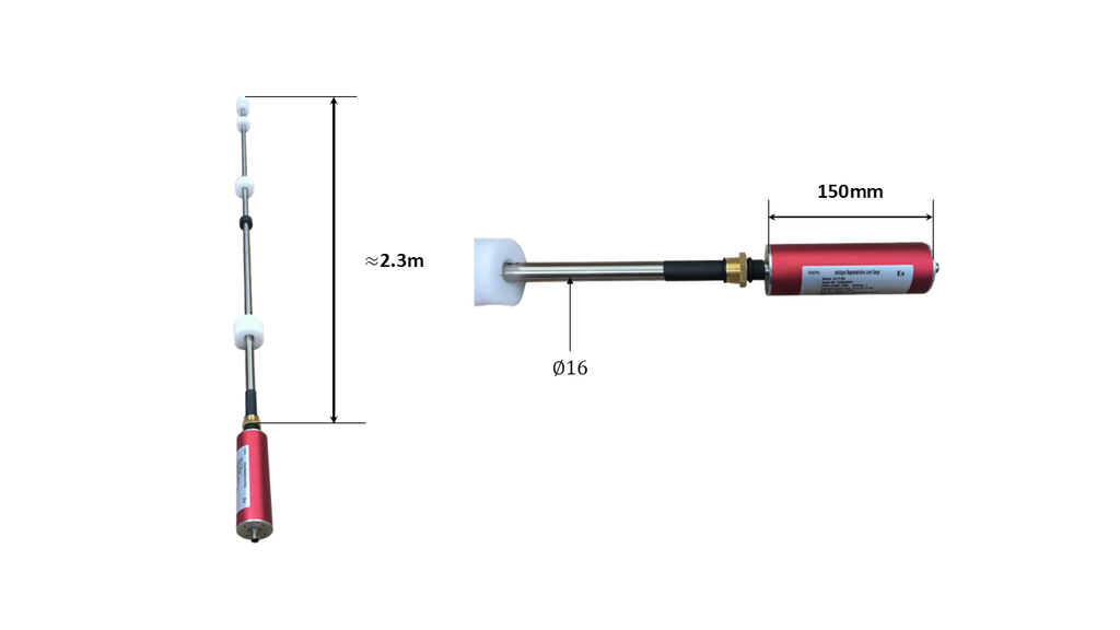 Cảm biến phao đo mức nhiệt độ xăng dầu ZC-P100