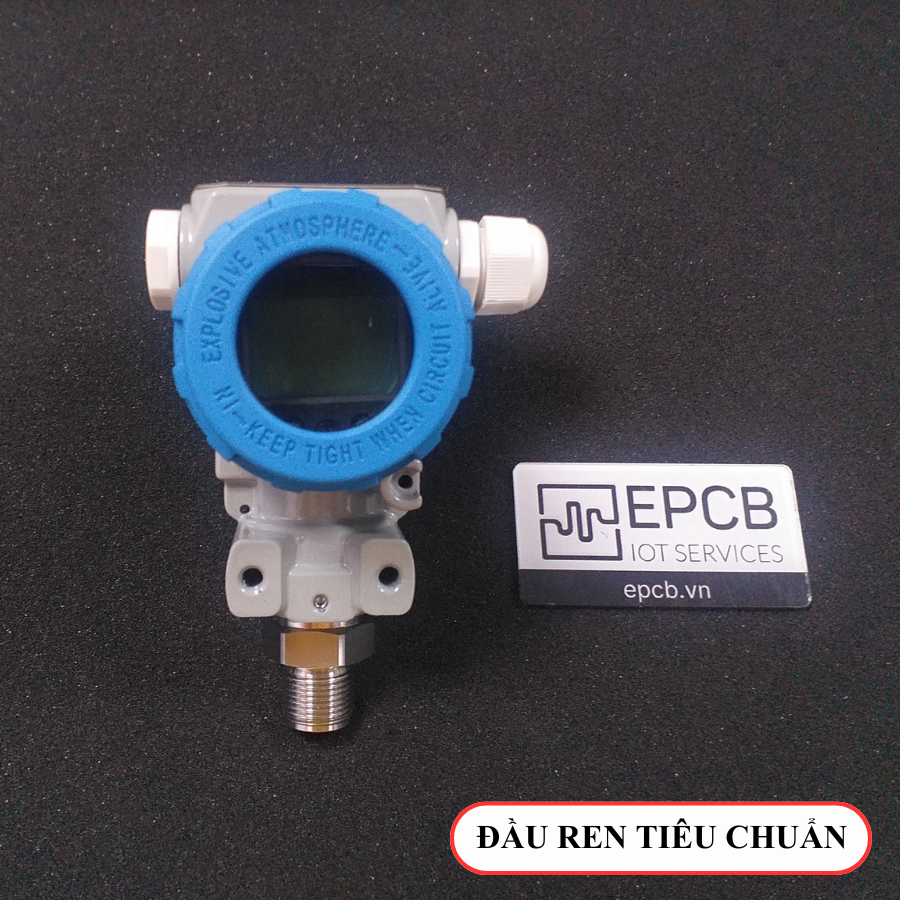 Cảm biến áp suất chất lỏng, chất khí dạng đầu búa ES-PR-L-01 (4-20mA | 0-5V | RS485 Modbus RTU)