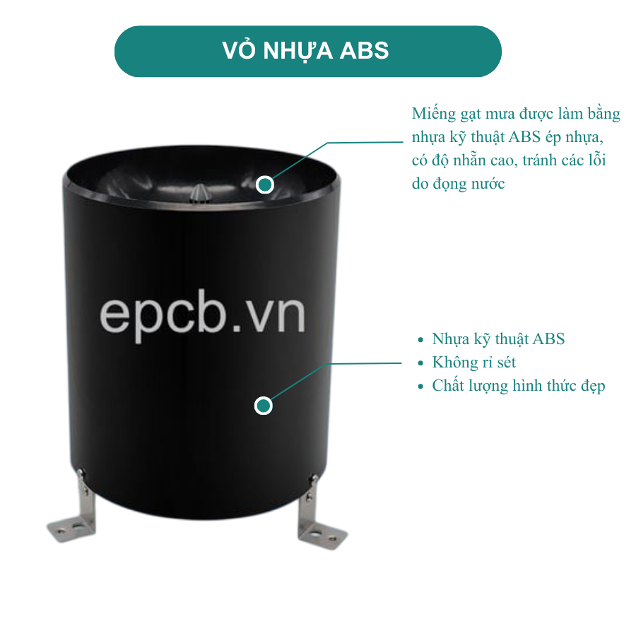 Cảm biến đo lưu lượng mưa rainfall ES-RAINF-01 (RS485 Modbus RTU)