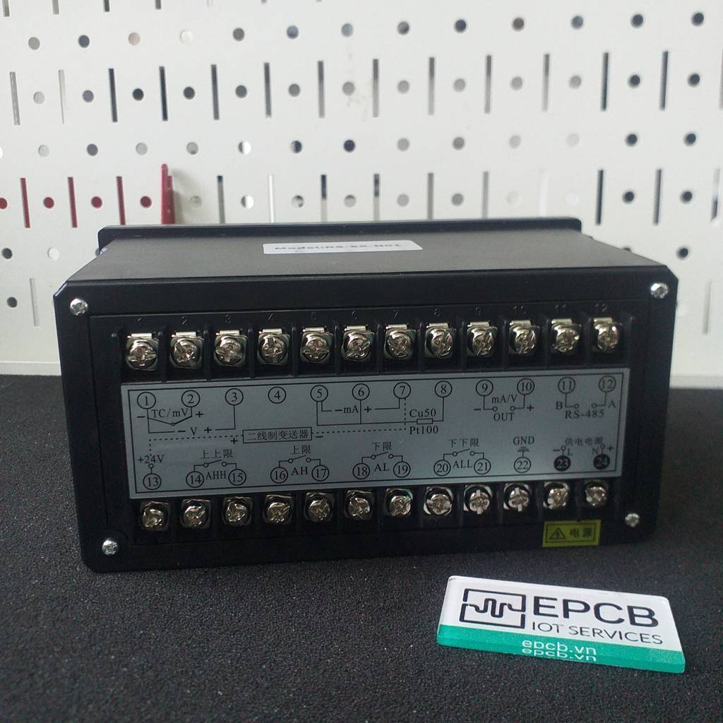 Đồng hồ LED hiển thị tín hiệu 4-20mA đa năng tích hợp cảnh báo C80