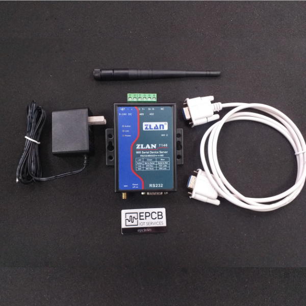 ZLAN7146 - Bộ chuyển đổi Modbus RS485/RS232/RS422 sang WIFI