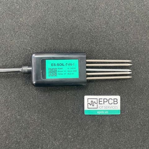 Cảm biến đất 7 trong 1 ES-SOIL-7-IN-1 ( RS485 Modbus RTU )