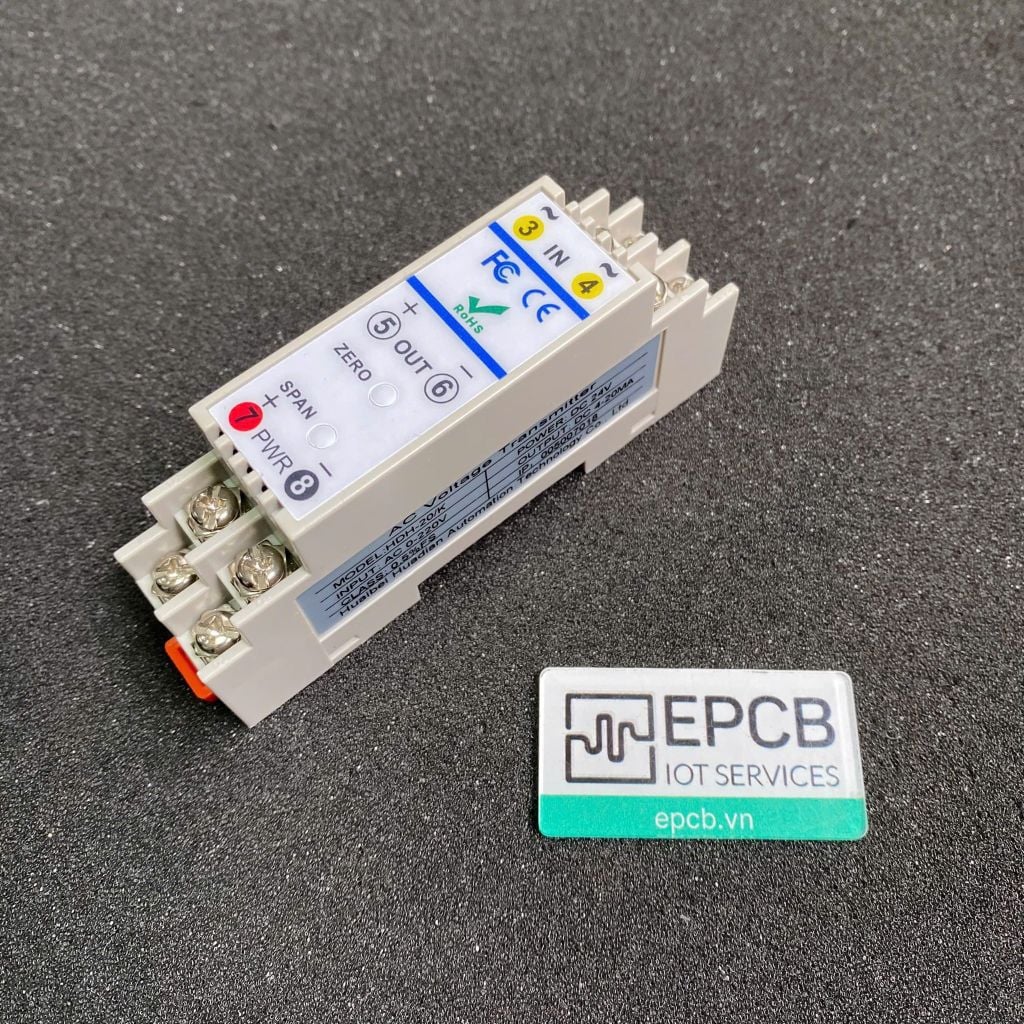 Bộ chuyển đổi điện áp xoay chiều AC sang 4-20mA | 0-10V