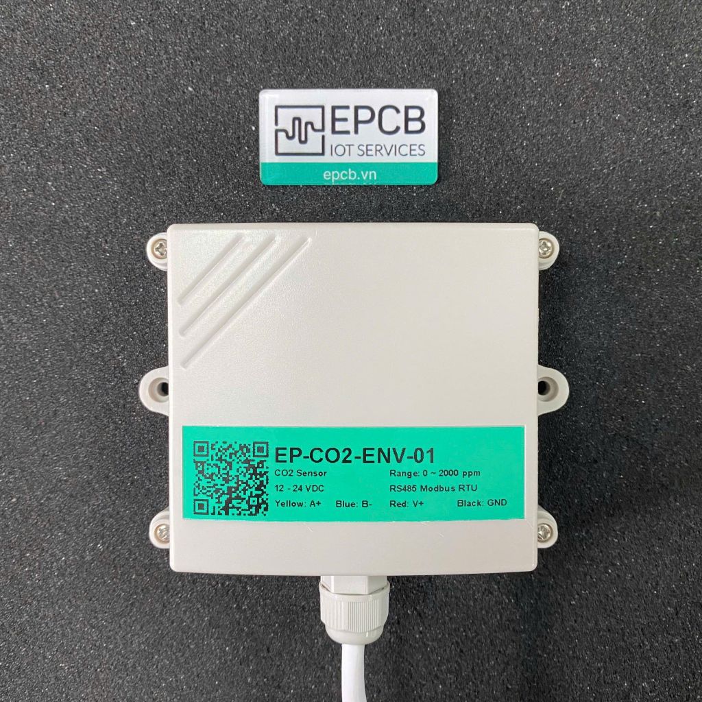 Cảm biến đo nồng độ khí CO2 EP-ENV-CO2-01 (RS485 | 4-20mA)