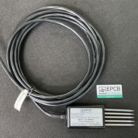 Cảm biến đất 7 trong 1 EP-ENV-SOIL-01 (RS485 Modbus RTU)