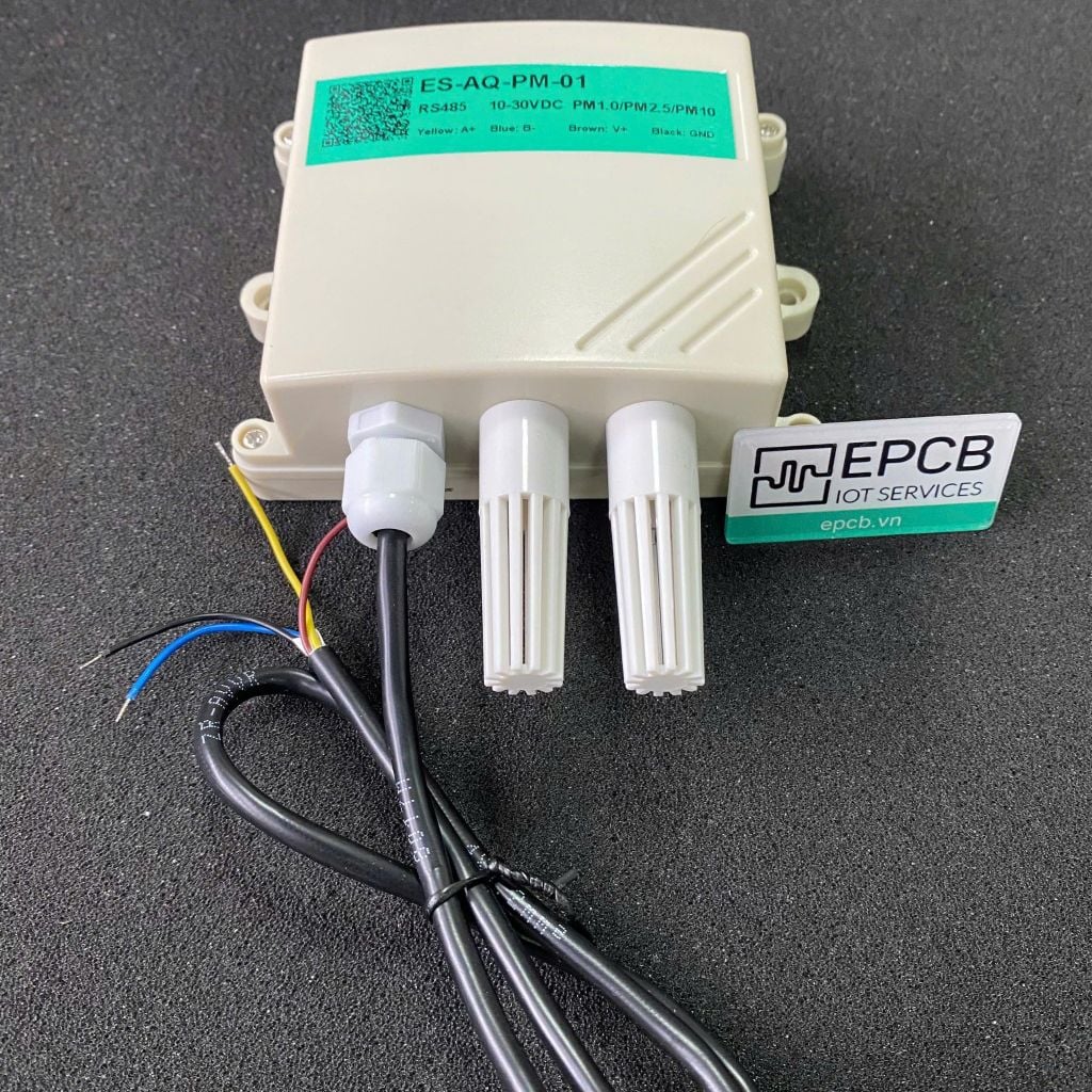 Cảm biến chất lượng không khí PM2.5 ES-AQ-PM-01 RS485 Modbus RTU