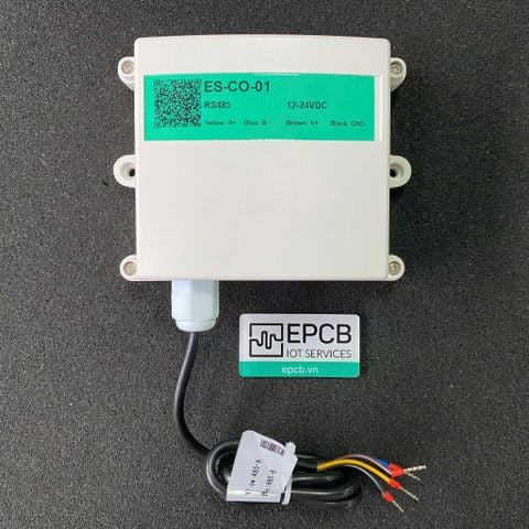 Cảm biến đo nồng độ khí carbon monoxide CO ES-CO-01 (RS485 Modbus RTU)