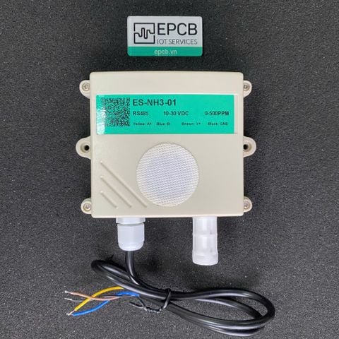 Cảm biến đo nồng độ khí amoniac NH3 ES-NH3-01 (RS485 Modbus RTU)
