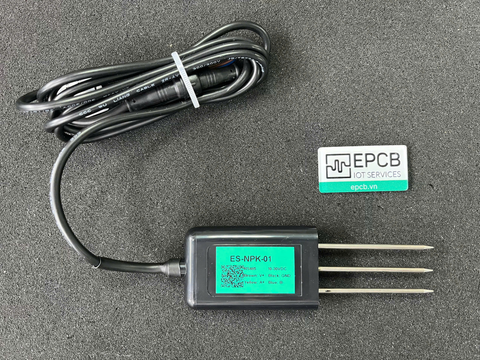 Cảm biến đo hàm lượng NPK trong đất ES-NPK-01 3 trong 1 (RS485 Modbus RTU)