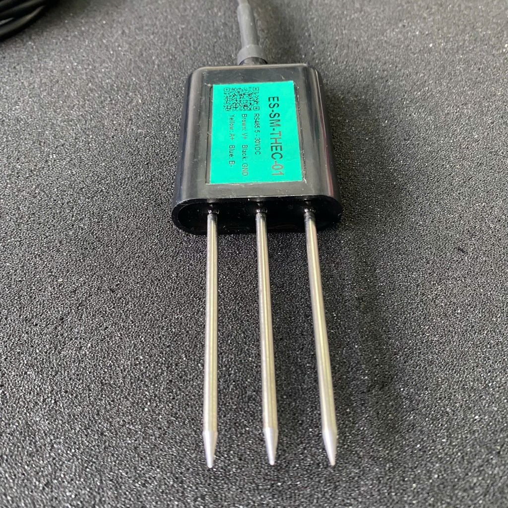 Cảm biến nhiệt độ độ ẩm độ dẫn điện (EC) đất 3 trong 1 ES-SM-THEC-01 ( RS485 Modbus RTU)