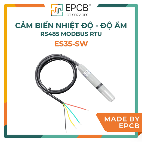 Cảm biến nhiệt độ, độ ẩm RS485 Modbus RTU ES35-SW