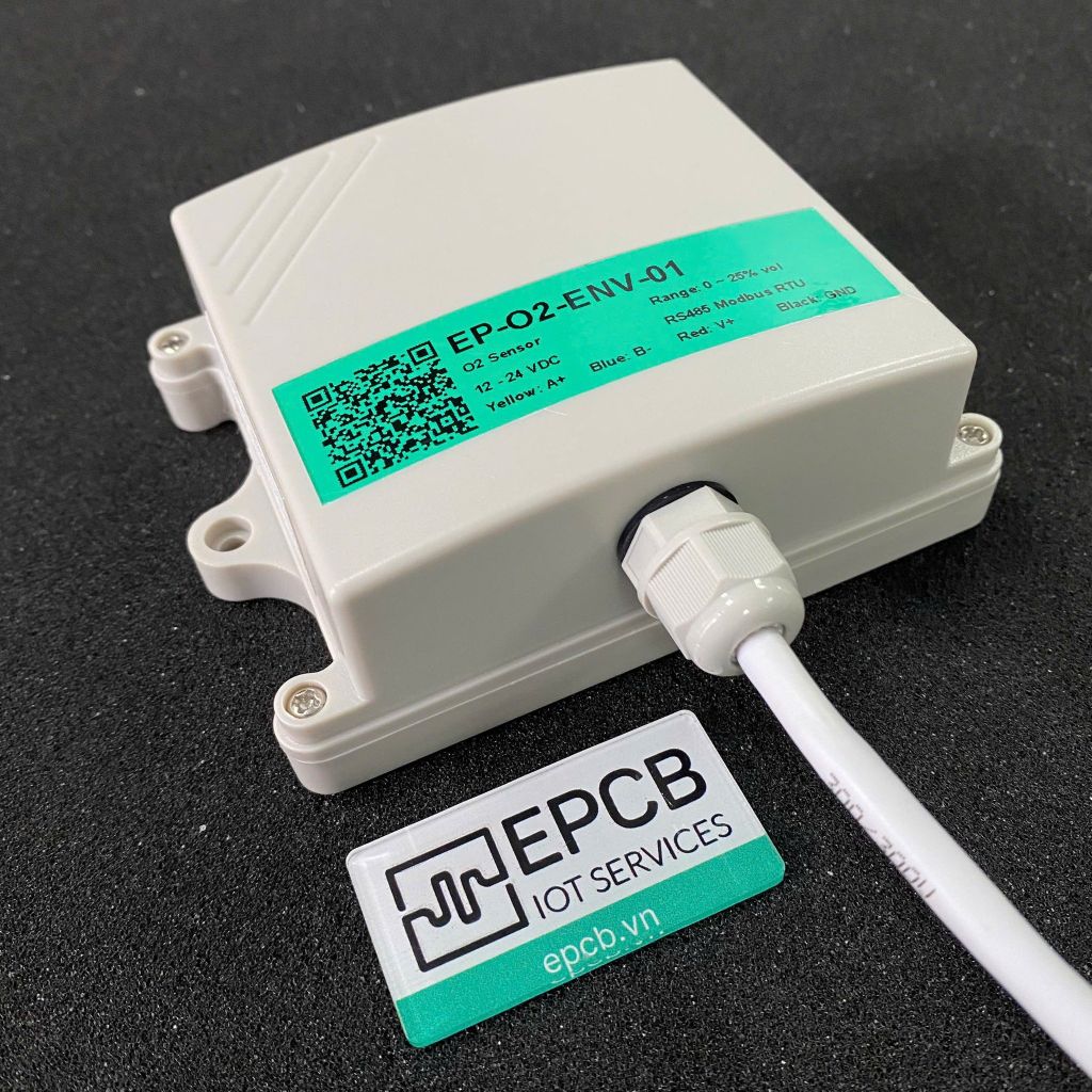 Cảm biến đo nồng độ khí OXY EP-ENV-O2-01 (RS485 | 4-20mA)