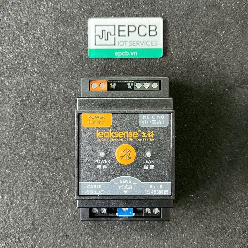 Bộ điều khiển phát hiện, cảnh báo rò rỉ nước ES-WDC-03 Water Leak ( Relay + RS485 )