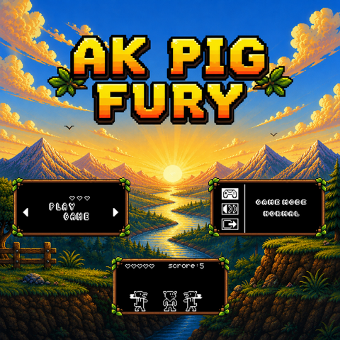 AK Pig Fury Game - built on AK Embedded Base Kit