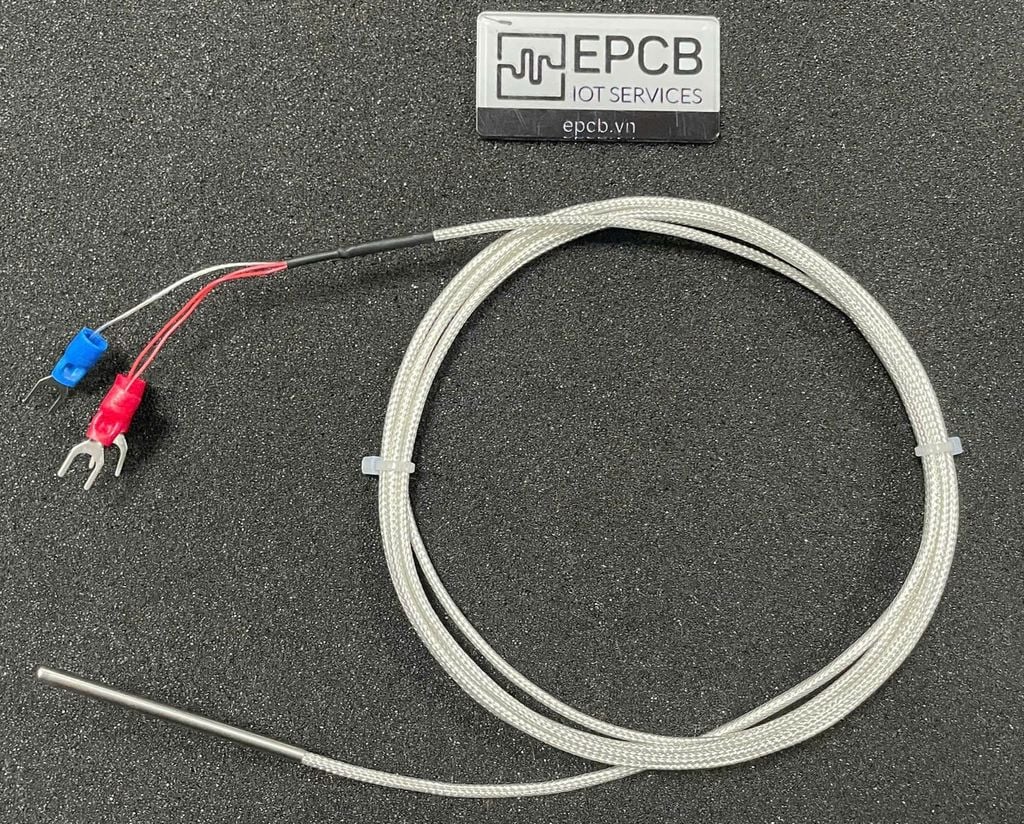 Cảm biến nhiệt độ PT100 dây Teflon