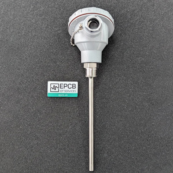 Cảm biến nhiệt độ Pt100 WZP-230 WZP-231 (dạng đầu củ hành có ren cố định)