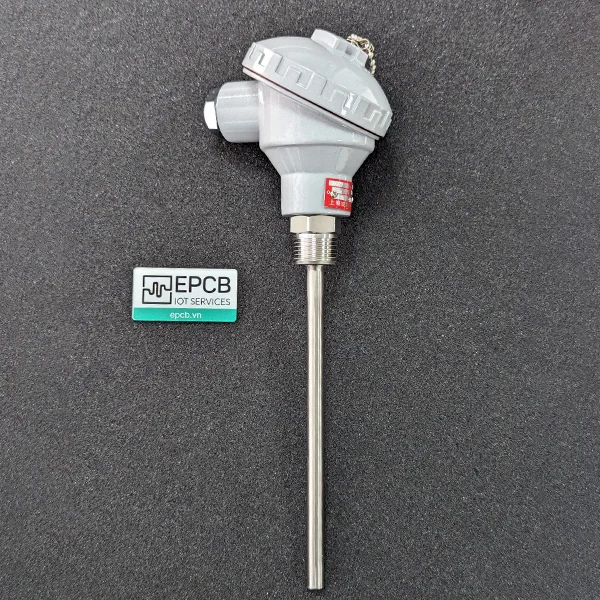 Cảm biến nhiệt độ Pt100 WZP-230 WZP-231 (dạng đầu củ hành có ren cố định)